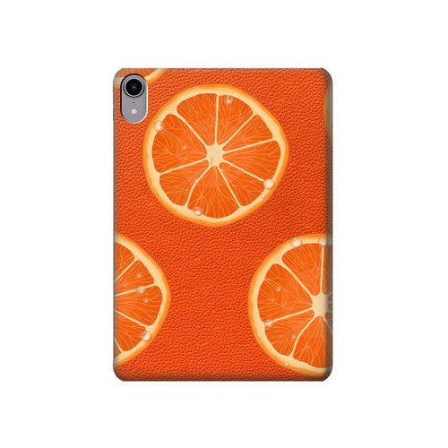 S3946 Seamless Orange Pattern Hard Case For iPad mini 6, iPad mini (2021)