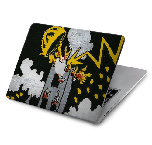 S3745 Tarot Card The Tower Hard Case For MacBook Air 15″ (2023,2024) - A2941, A3114