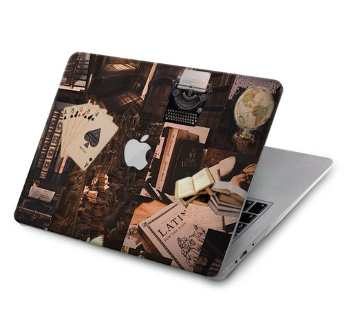 S3877 Dark Academia Hard Case For MacBook Air 15″ (2023,2024) - A2941, A3114