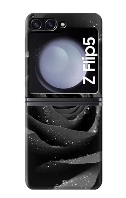S1598 Black Rose Case For Samsung Galaxy Z Flip 5