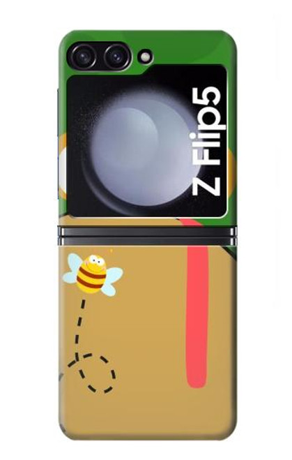 S2765 Frog Bee Cute Cartoon Case For Samsung Galaxy Z Flip 5