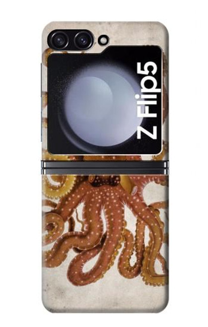 S2801 Vintage Octopus Case For Samsung Galaxy Z Flip 5
