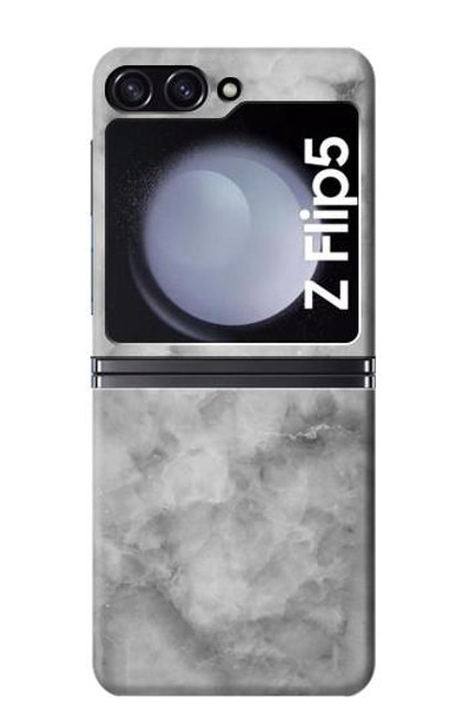 S2845 Gray Marble Texture Case For Samsung Galaxy Z Flip 5