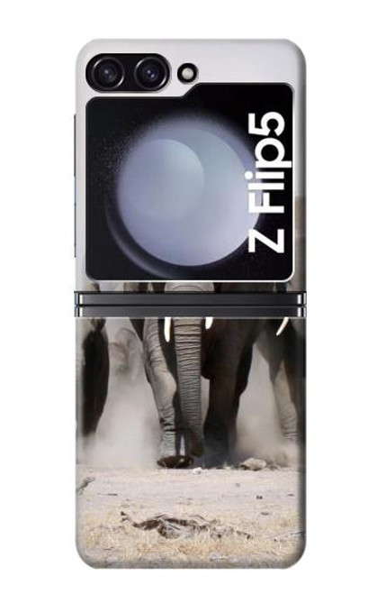 S3142 African Elephant Case For Samsung Galaxy Z Flip 5