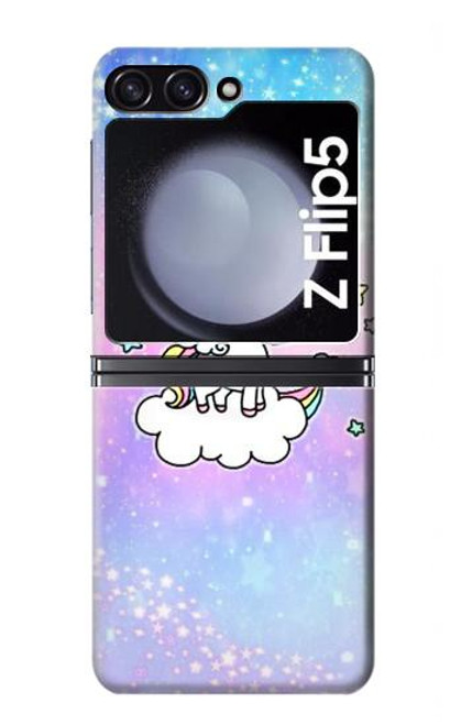 S3256 Cute Unicorn Cartoon Case For Samsung Galaxy Z Flip 5