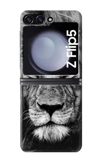 S3372 Lion Face Case For Samsung Galaxy Z Flip 5