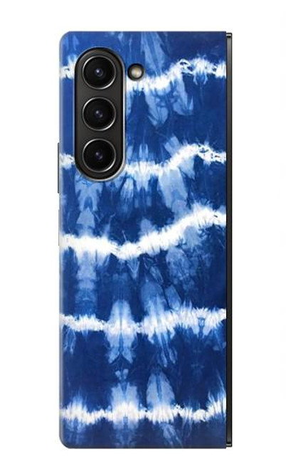 S3671 Blue Tie Dye Case For Samsung Galaxy Z Fold 5