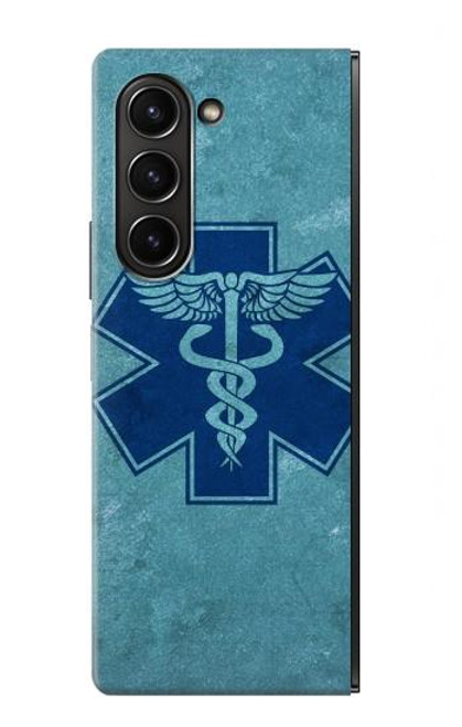S3824 Caduceus Medical Symbol Case For Samsung Galaxy Z Fold 5