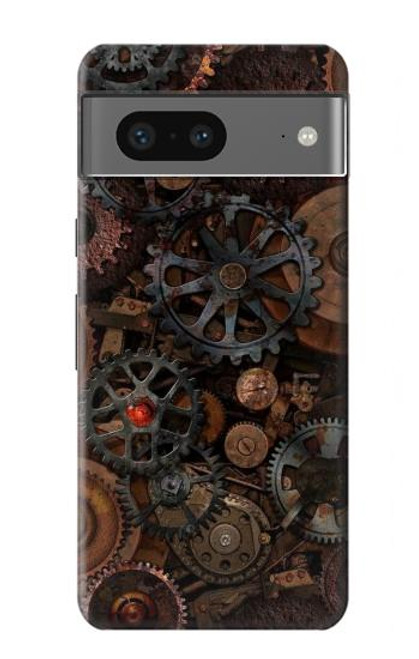 S3884 Steampunk Mechanical Gears Case For Google Pixel 7a