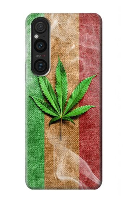 S2109 Smoke Reggae Rasta Flag Case For Sony Xperia 1 V