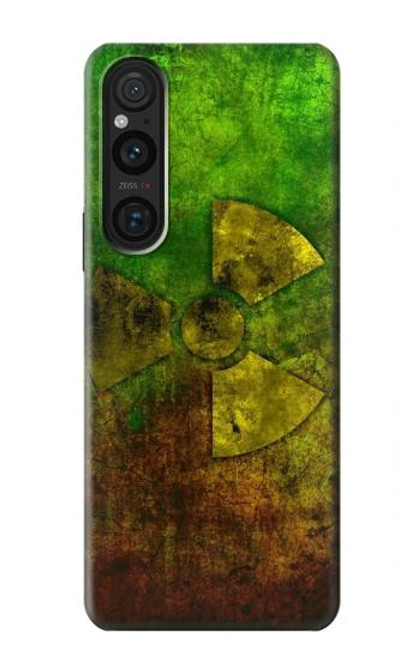 S3202 Radioactive Nuclear Hazard Symbol Case For Sony Xperia 1 V