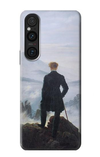 S3789 Wanderer above the Sea of Fog Case For Sony Xperia 1 V