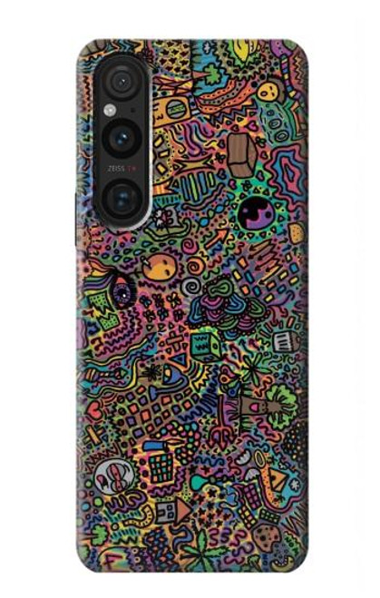 S3815 Psychedelic Art Case For Sony Xperia 1 V