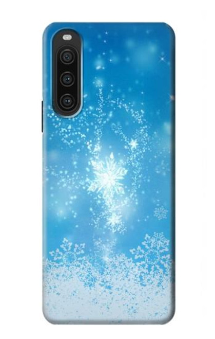 S2923 Frozen Snow Spell Magic Case For Sony Xperia 10 V