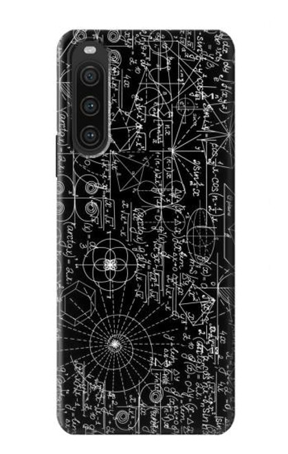 S3808 Mathematics Blackboard Case For Sony Xperia 10 V