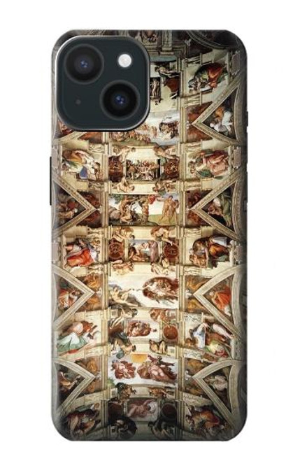 S0177 Michelangelo Chapel ceiling Case For iPhone 15