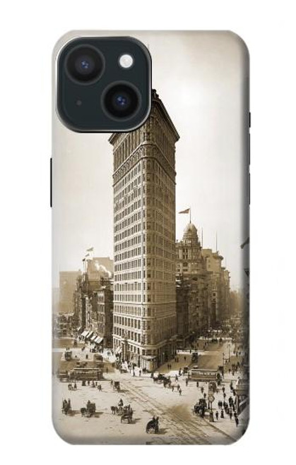 S3046 Old New York Flatiron Building Case For iPhone 15