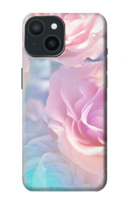 S3050 Vintage Pastel Flowers Case For iPhone 15