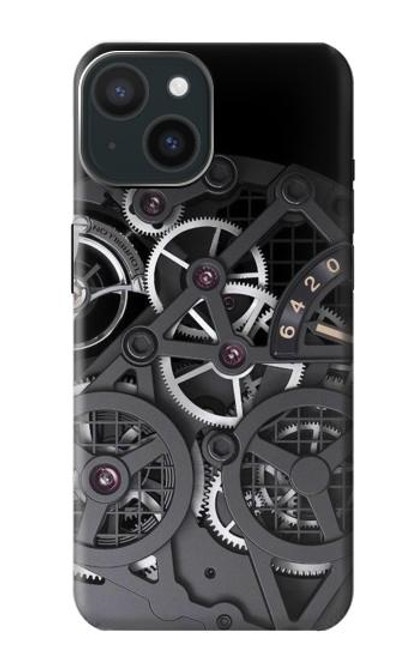 S3176 Inside Watch Black Case For iPhone 15