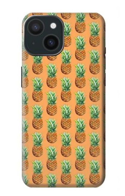 S3258 Pineapple Pattern Case For iPhone 15