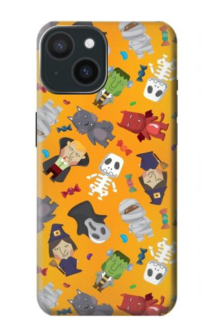 S3275 Cute Halloween Cartoon Pattern Case For iPhone 15