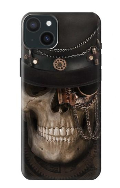 S3852 Steampunk Skull Case For iPhone 15 Plus