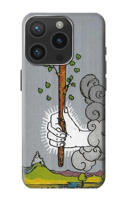 S3723 Tarot Card Age of Wands Case For iPhone 15 Pro