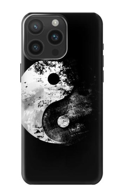 S1372 Moon Yin-Yang Case For iPhone 15 Pro Max