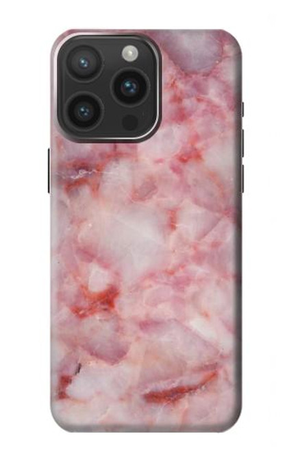 S2843 Pink Marble Texture Case For iPhone 15 Pro Max