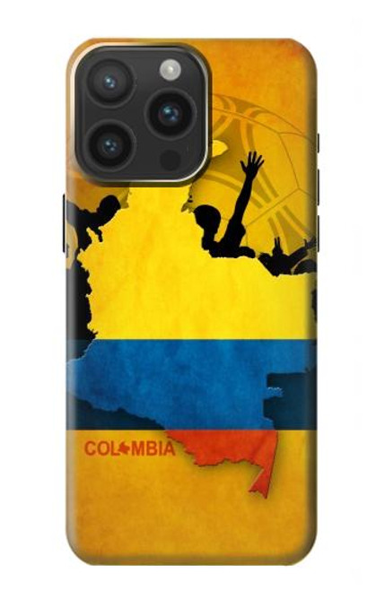 S2996 Colombia Football Soccer Case For iPhone 15 Pro Max