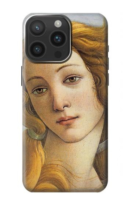 S3058 Botticelli Birth of Venus Painting Case For iPhone 15 Pro Max