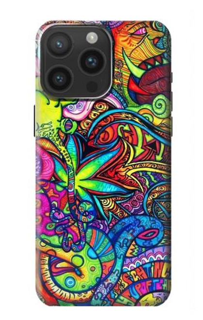 S3255 Colorful Art Pattern Case For iPhone 15 Pro Max