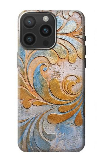 S3875 Canvas Vintage Rugs Case For iPhone 15 Pro Max