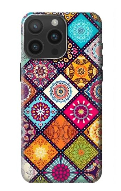 S3943 Maldalas Pattern Case For iPhone 15 Pro Max