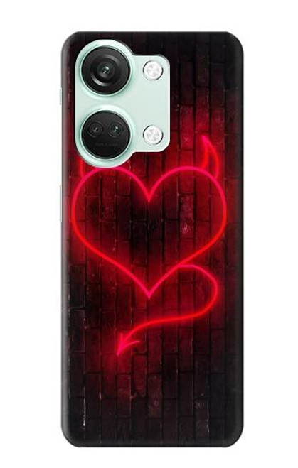 S3682 Devil Heart Case For OnePlus Nord 3