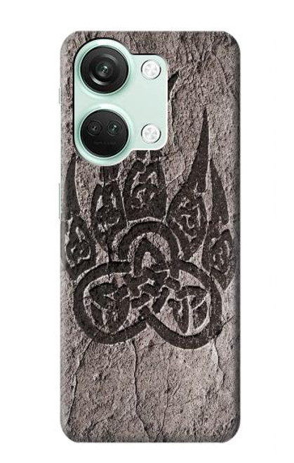 S3832 Viking Norse Bear Paw Berserkers Rock Case For OnePlus Nord 3