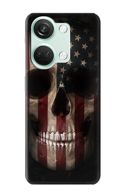 S3850 American Flag Skull Case For OnePlus Nord 3