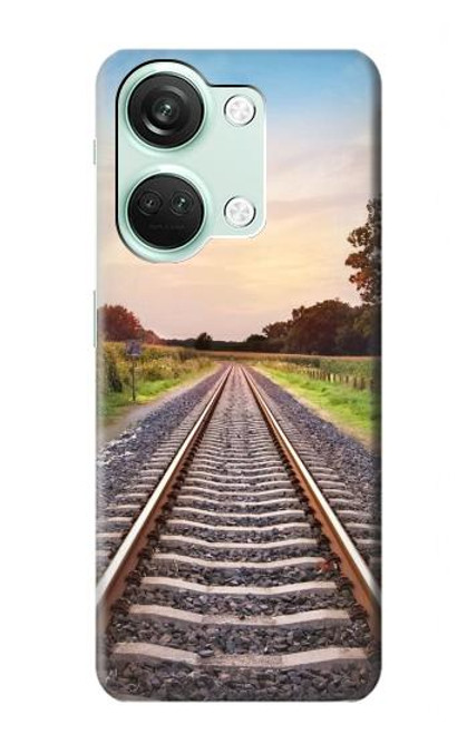 S3866 Railway Straight Train Track Case For OnePlus Nord 3