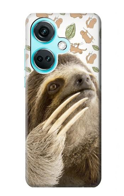 S3559 Sloth Pattern Case For OnePlus Nord CE3