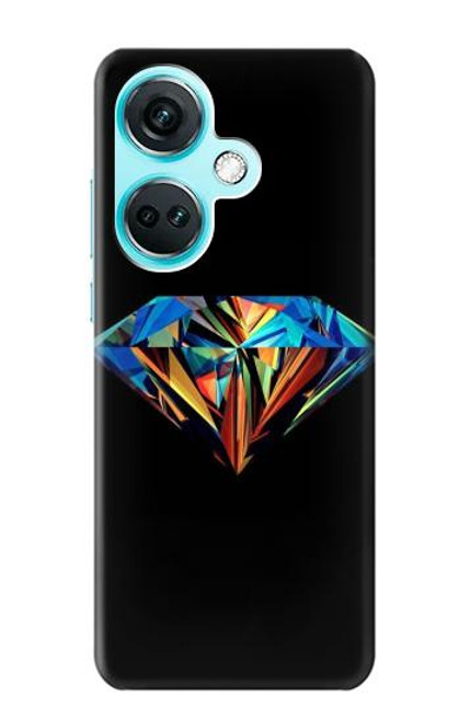 S3842 Abstract Colorful Diamond Case For OnePlus Nord CE3