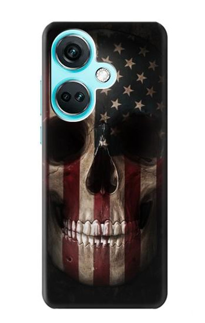 S3850 American Flag Skull Case For OnePlus Nord CE3