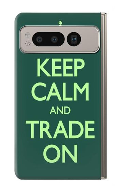 S3862 Keep Calm and Trade On Case For Google Pixel Fold