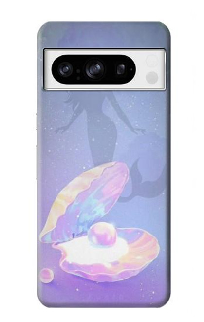 S3823 Beauty Pearl Mermaid Case For Google Pixel 8 pro