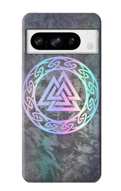 S3833 Valknut Odin Wotans Knot Hrungnir Heart Case For Google Pixel 8 pro