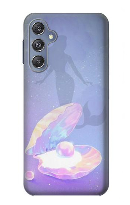 S3823 Beauty Pearl Mermaid Case For Samsung Galaxy M34 5G