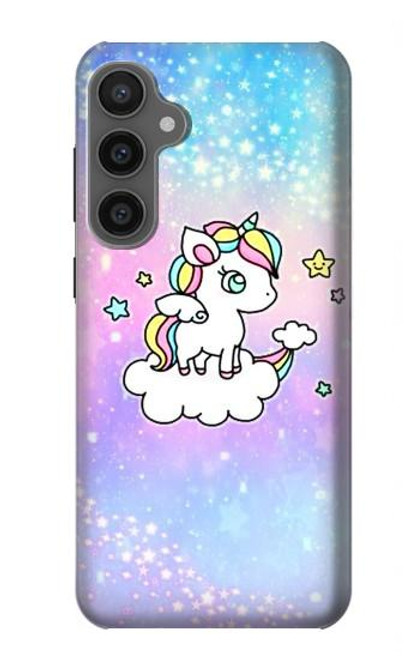 S3256 Cute Unicorn Cartoon Case For Samsung Galaxy S23 FE