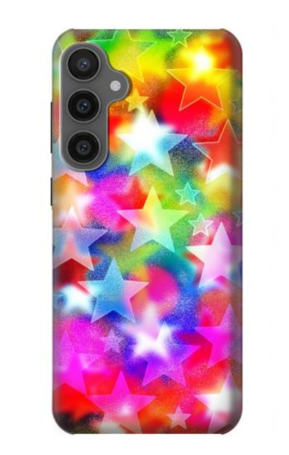 S3292 Colourful Disco Star Case For Samsung Galaxy S23 FE