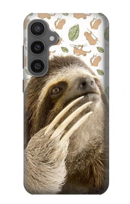 S3559 Sloth Pattern Case For Samsung Galaxy S23 FE