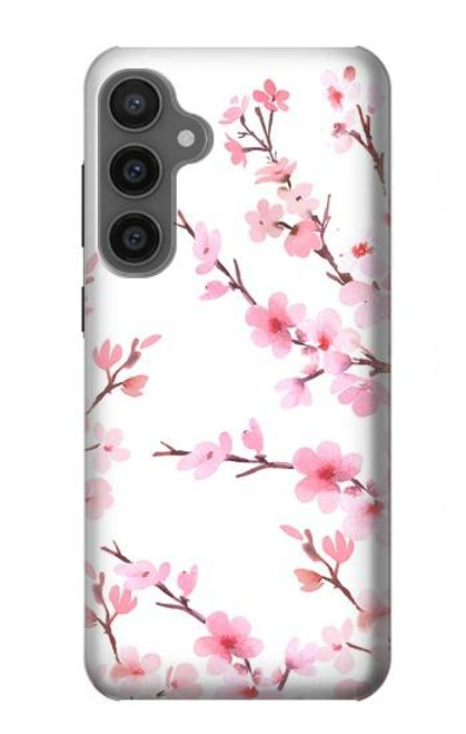 S3707 Pink Cherry Blossom Spring Flower Case For Samsung Galaxy S23 FE