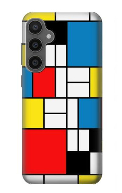 S3814 Piet Mondrian Line Art Composition Case For Samsung Galaxy S23 FE